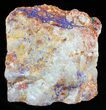 Malachite with Azurite Crystal Specimen - Morocco #60727-1